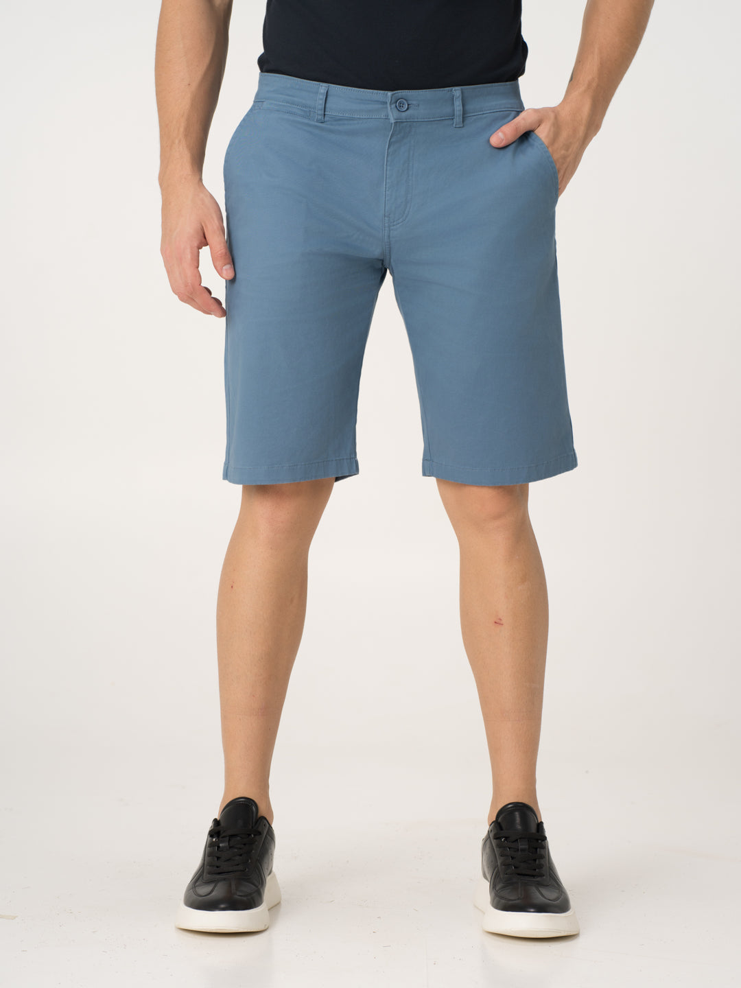 Freeda Blue Chino Shorts