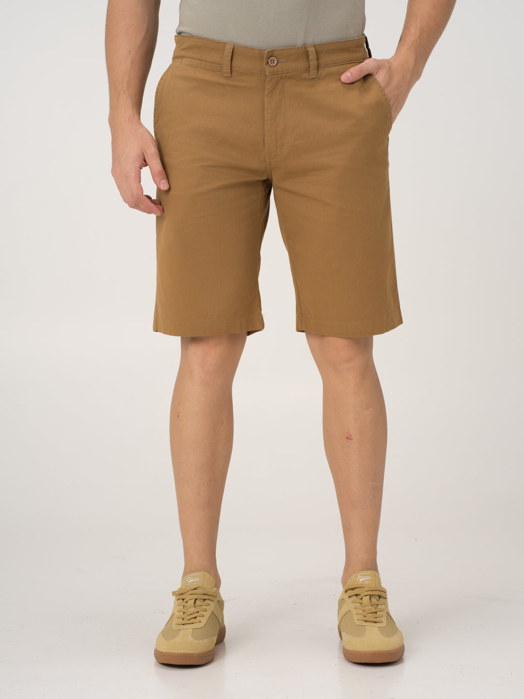 Miso Khaki Chino Shorts