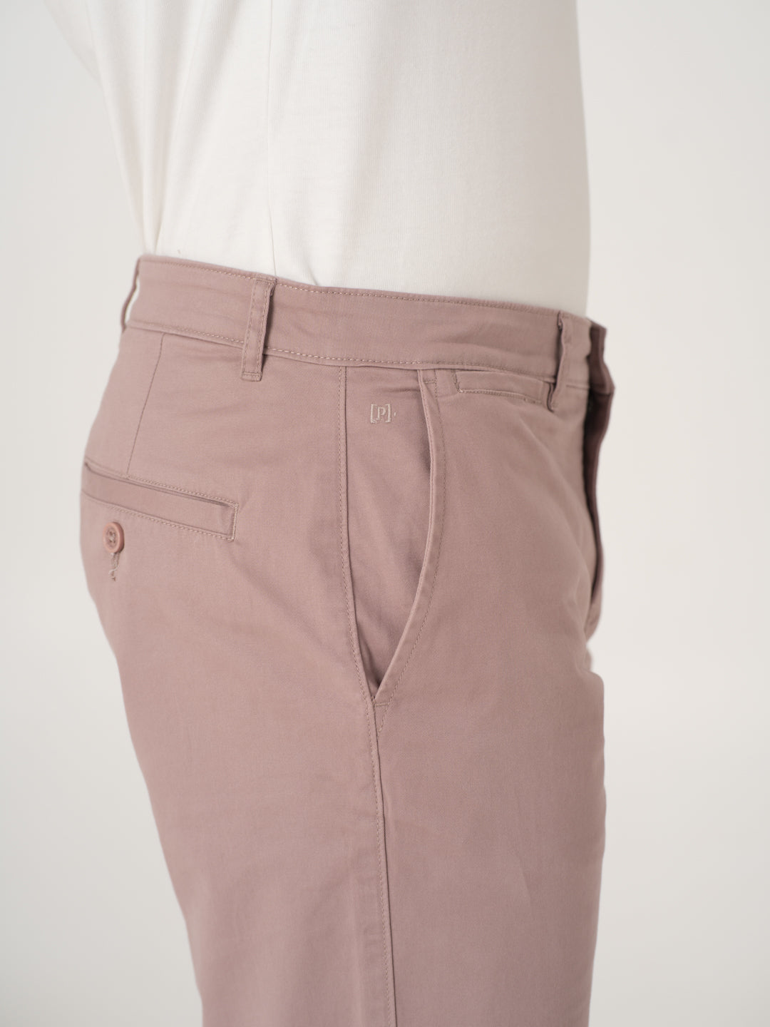 Buy Pablo Pink Stretch Chino Shorts