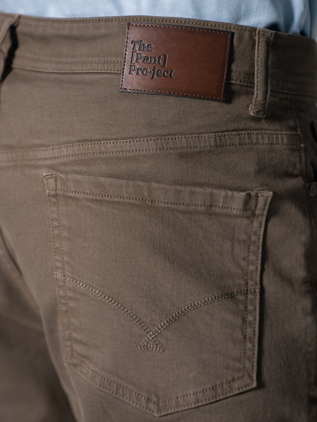 Mossstone Olive Relaxed Fit Jeans