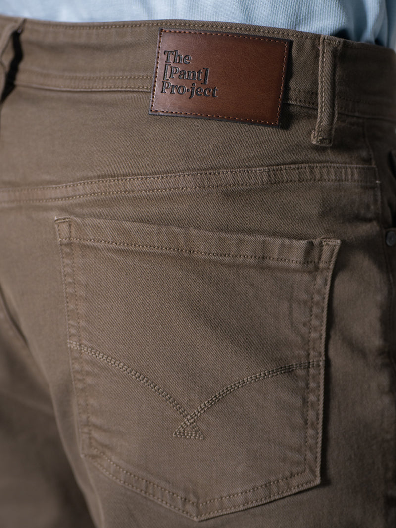 Mossstone Olive Relaxed Fit Jeans
