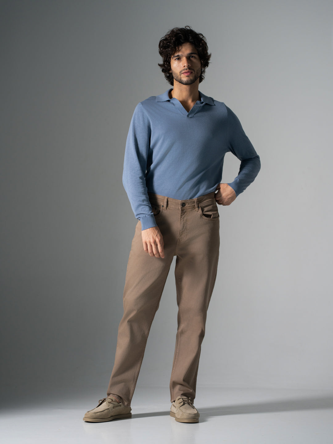 Rustwood Khaki Relaxed Fit Jeans