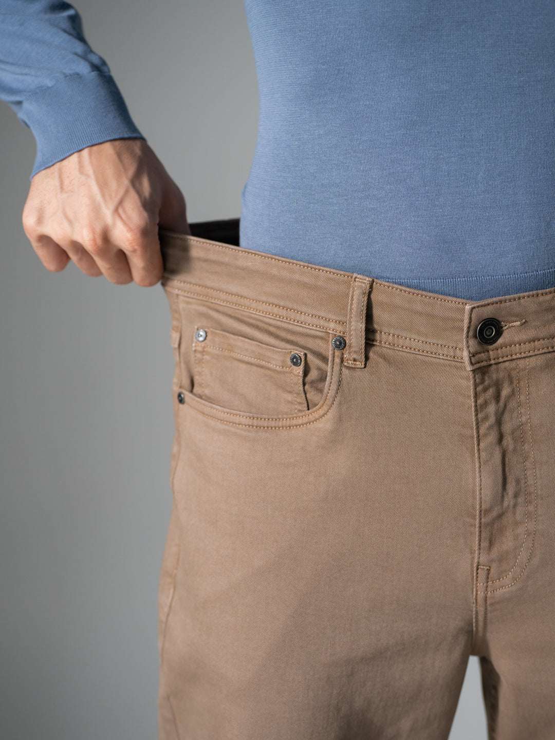 Rustwood Khaki Relaxed Fit Jeans