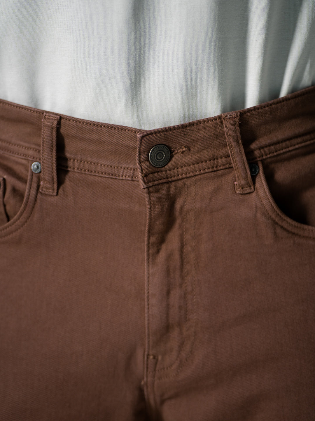 Root Brown Relaxed Fit Jeans