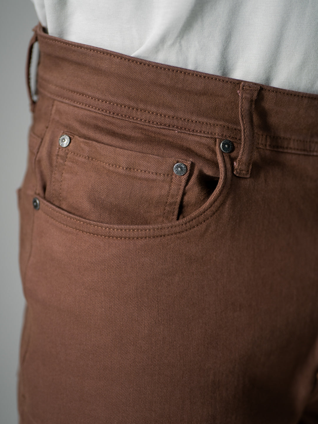 Root Brown Relaxed Fit Jeans