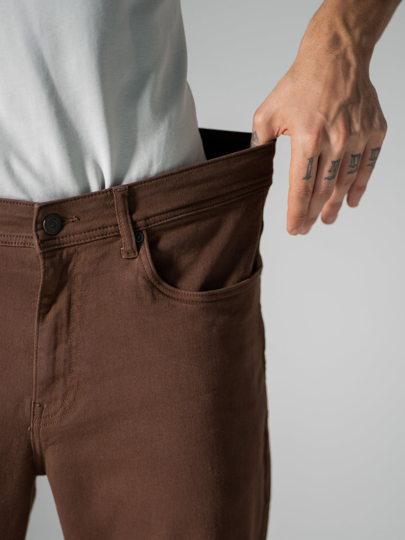 Root Brown Relaxed Fit Jeans
