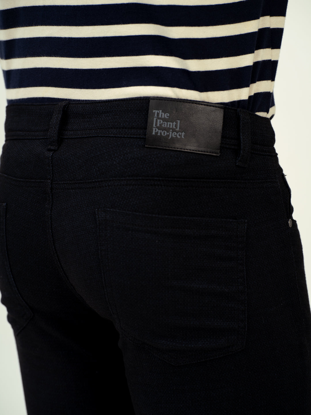 Back and Black Slim Fit Jeanos