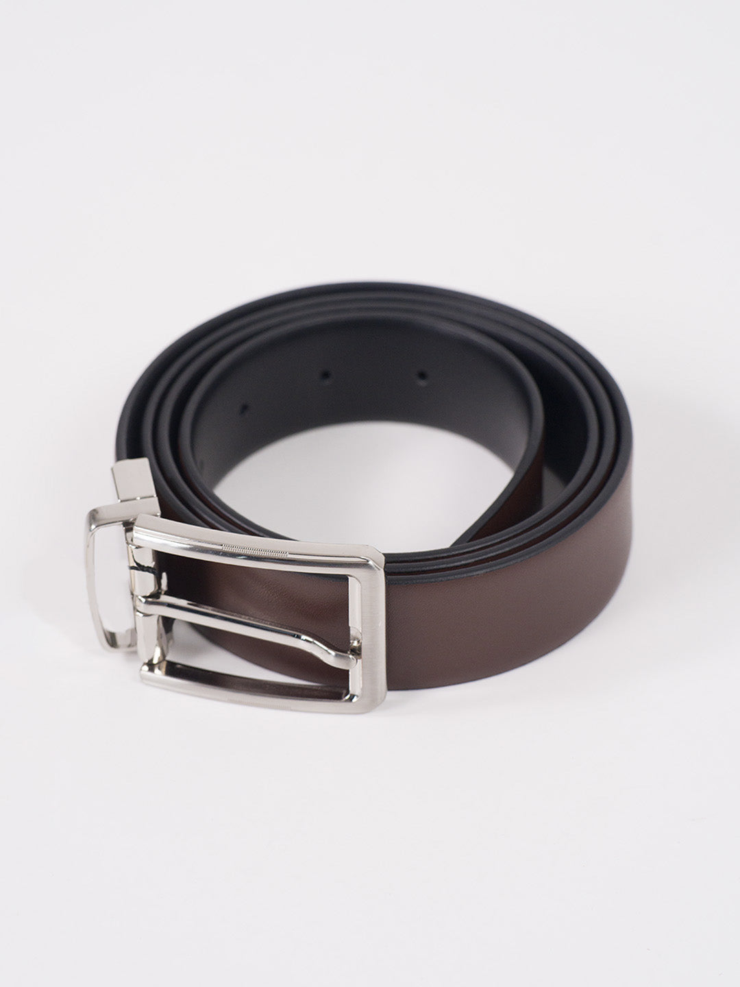 Oakforge Brown Leather Reversible Belt