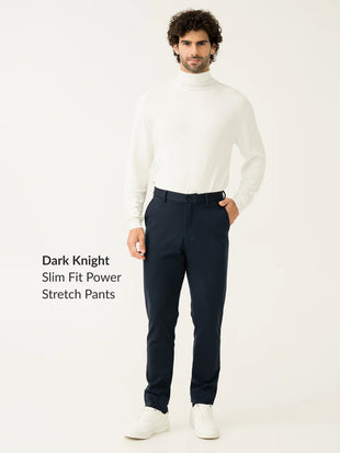 Ready To Wear Modern Slim Fit Power Stretch Pants Pack of 2