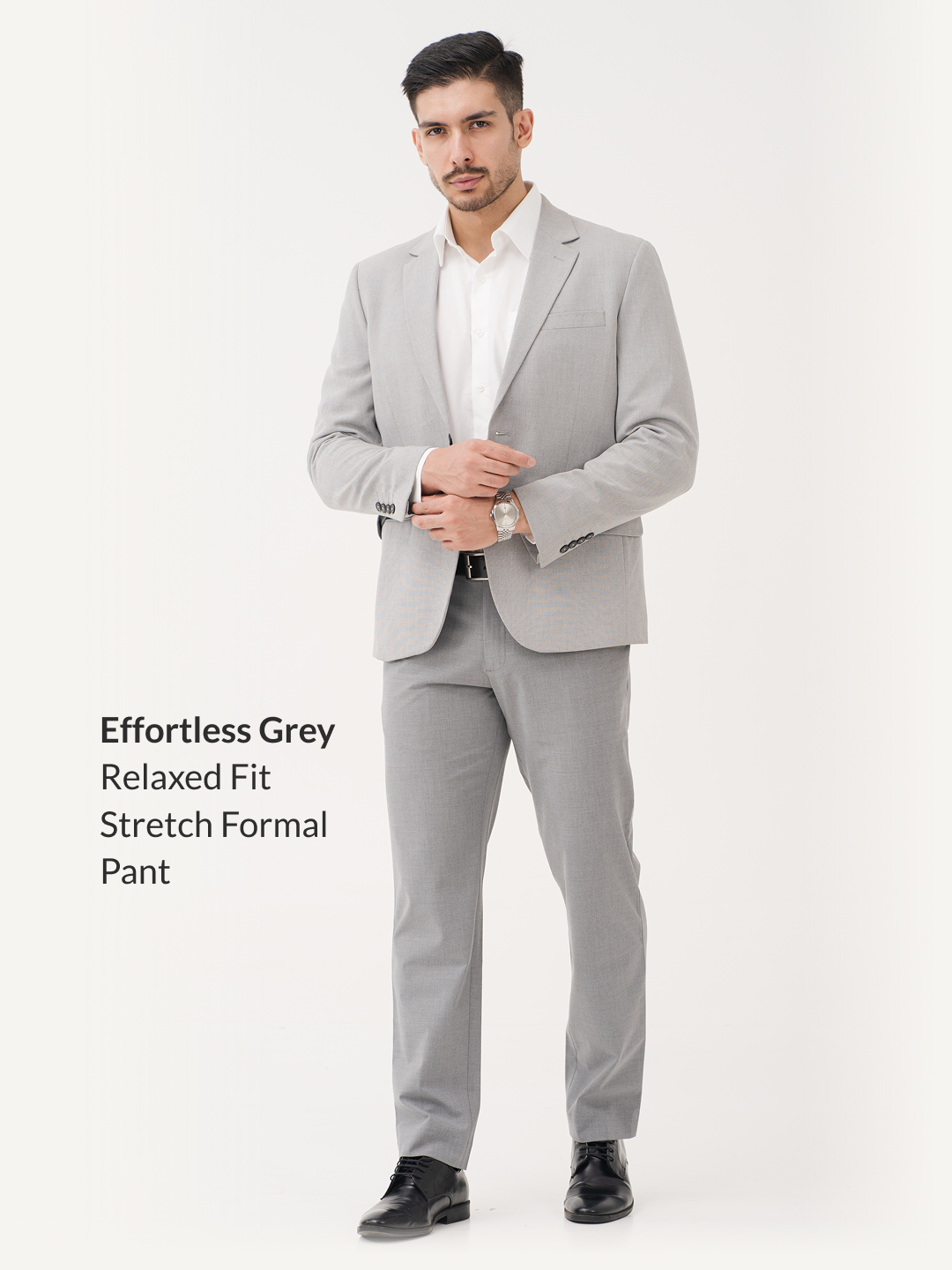 Ready To Wear Relaxed Fit Formal Pants Bundle of 2