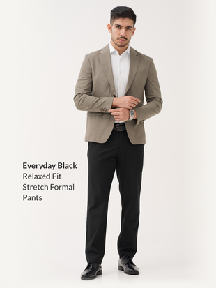 Ready To Wear Relaxed Fit Formal Pants Bundle of 2