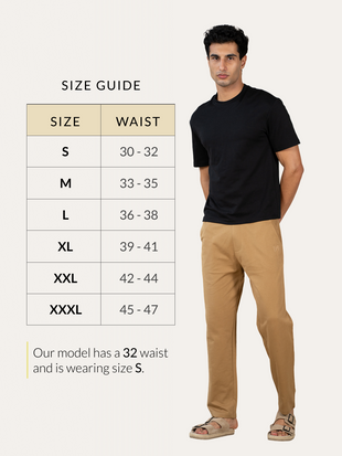 Explorer Khaki Cotton Sweatpants