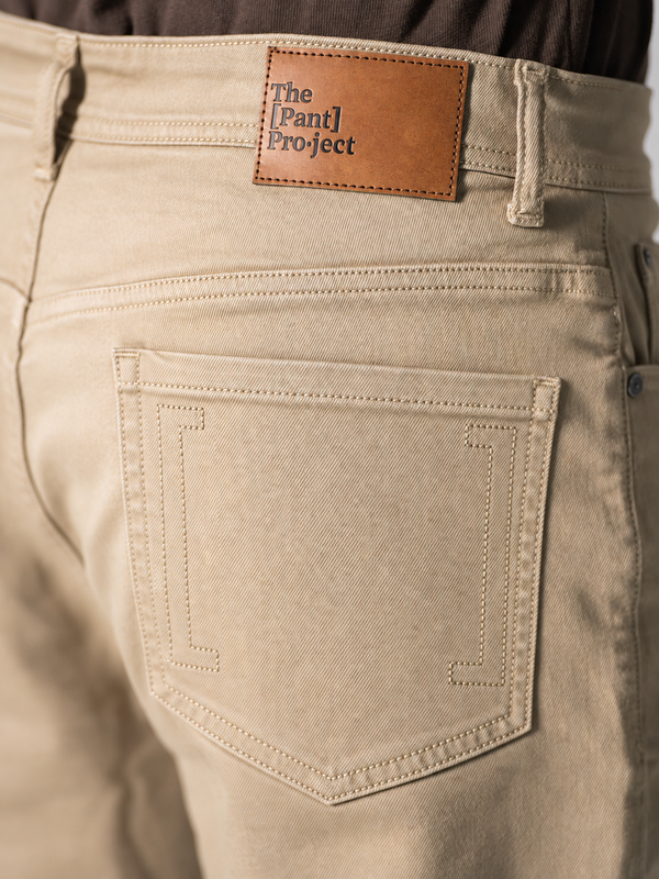 Fossil Beige Relaxed Fit Jeans