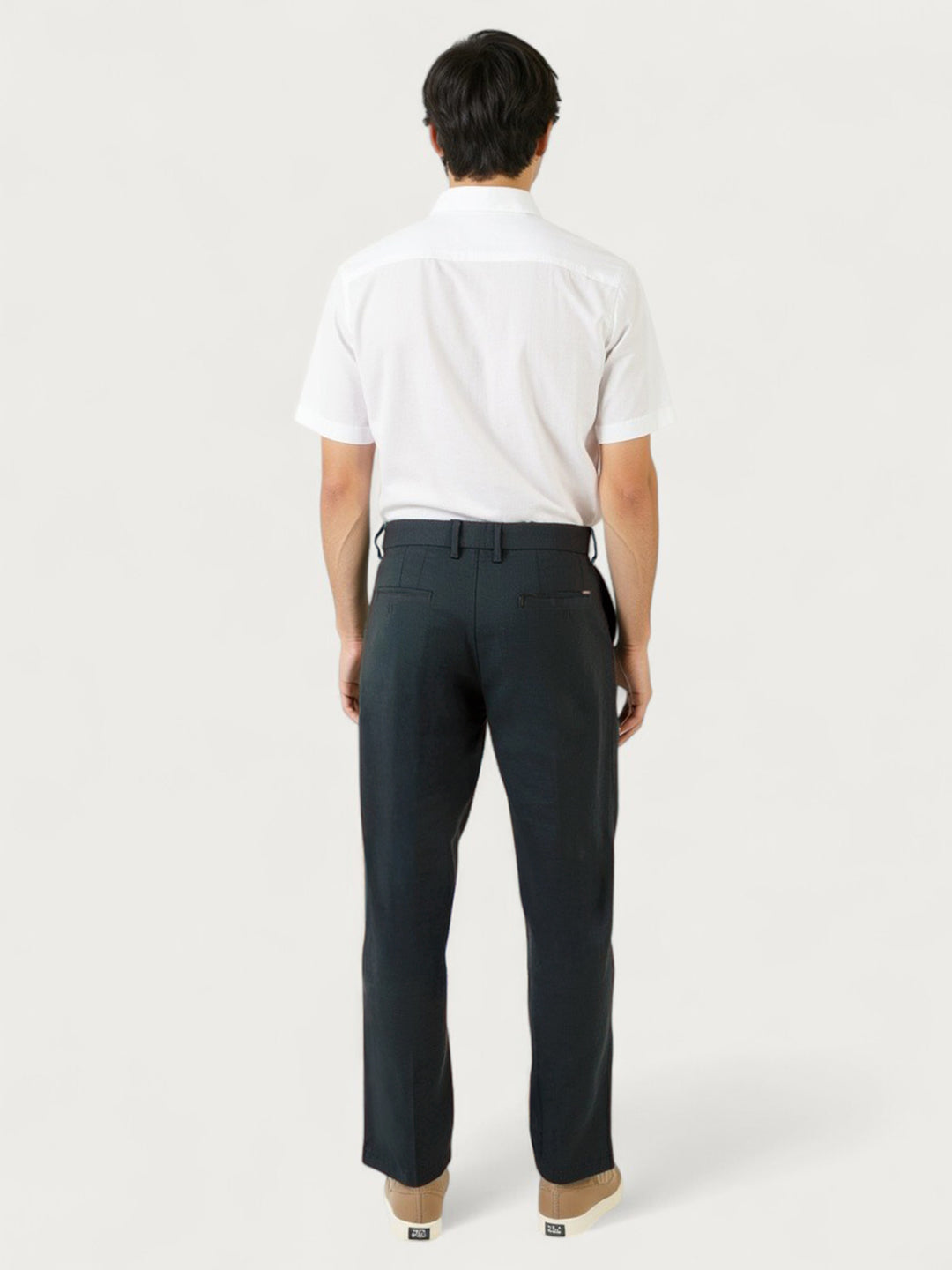 Plantide Green Linen Sorona Pants