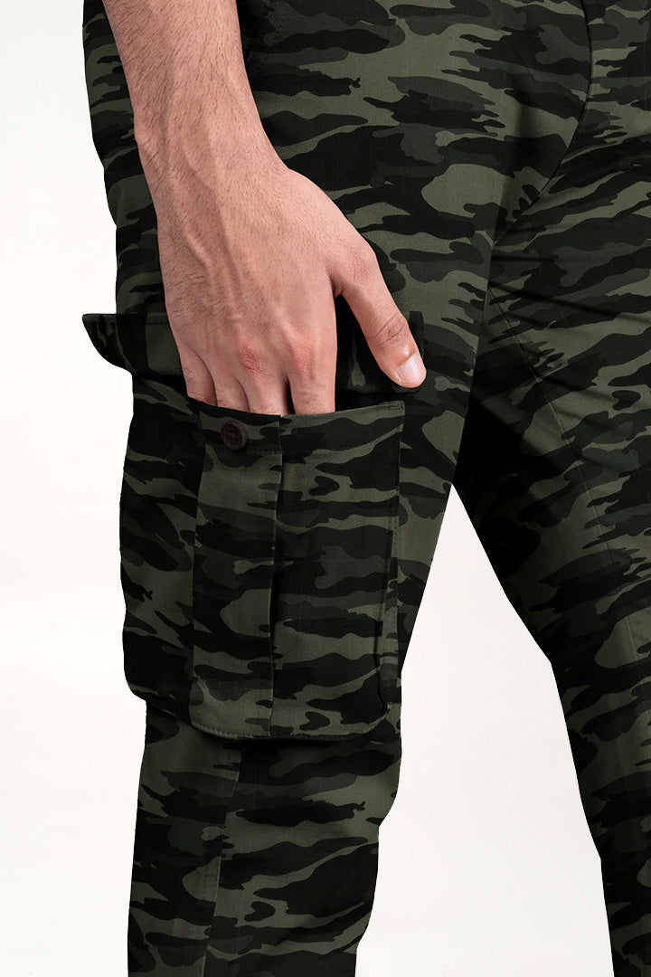 Hunter Camo Stretch Cargo Pants