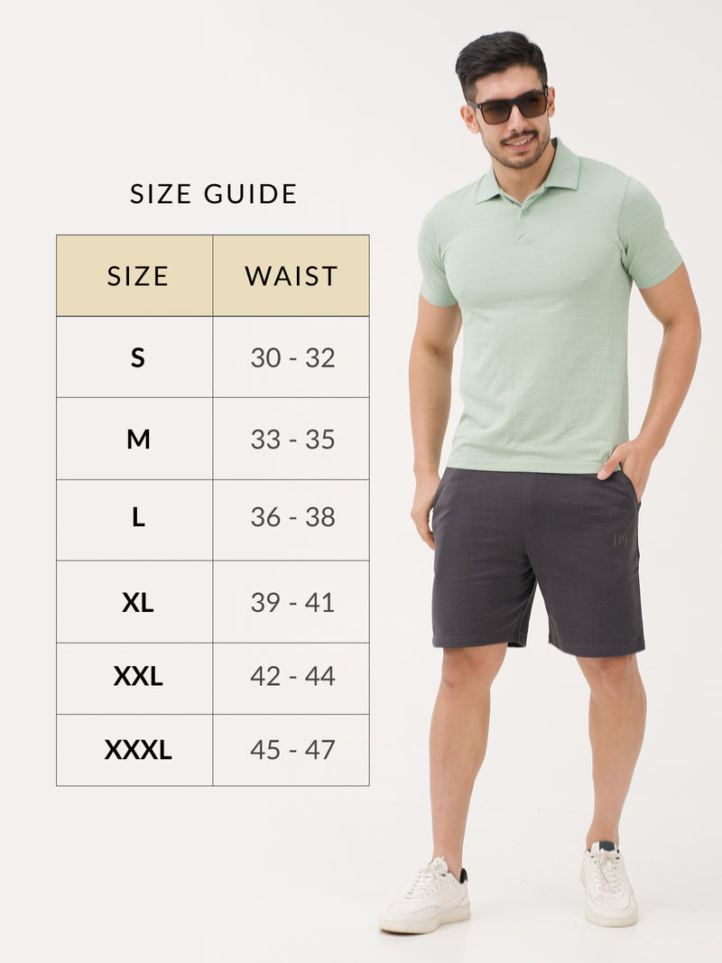 Hurricane Grey Relaxed Fit Sweatshorts