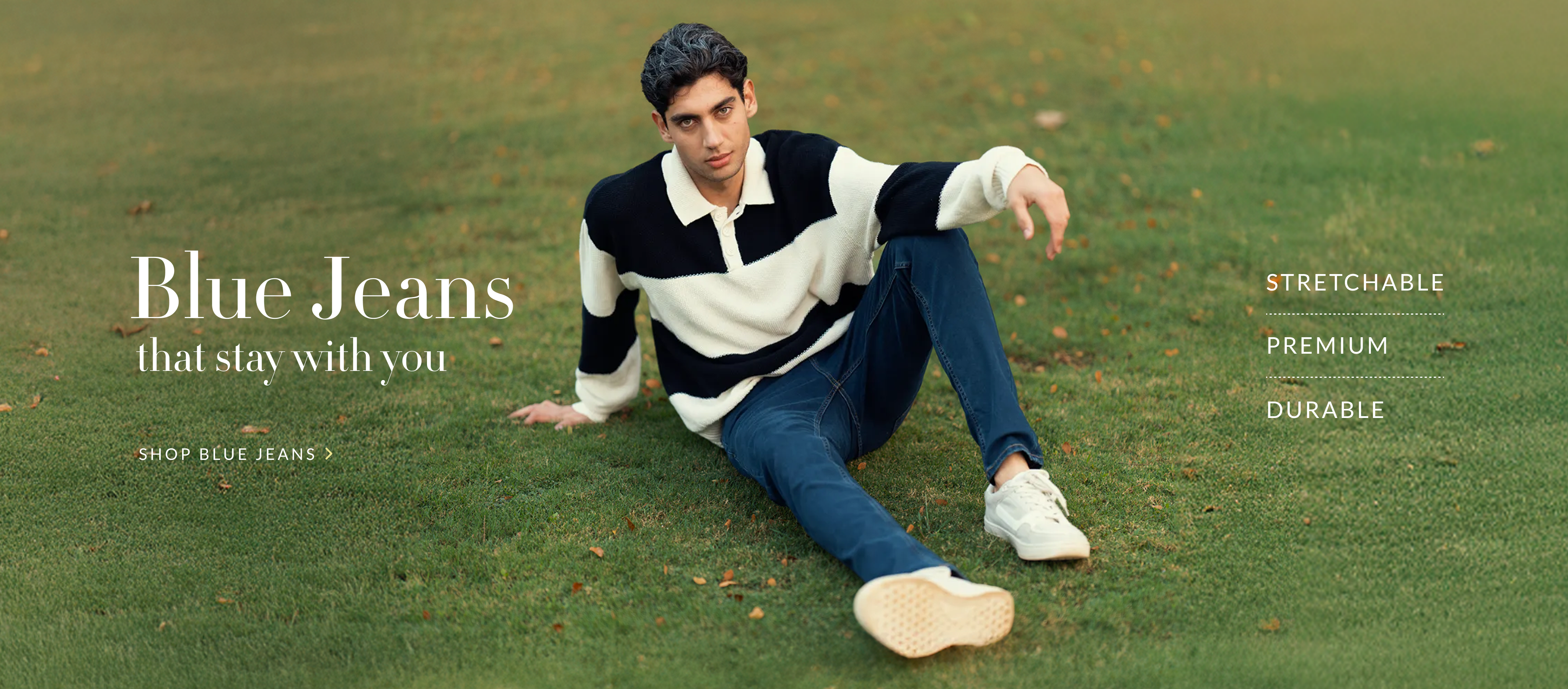 Blue Jeans that stays with you - Shop Blue Jeans by the pant project

Stretchable Premium and durable