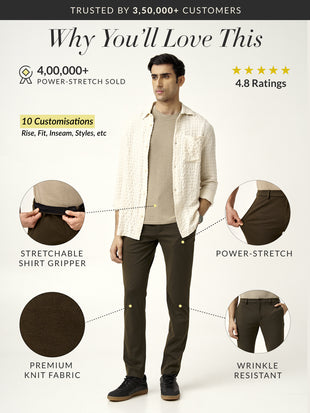 Martini Olive Power-Stretch Pants