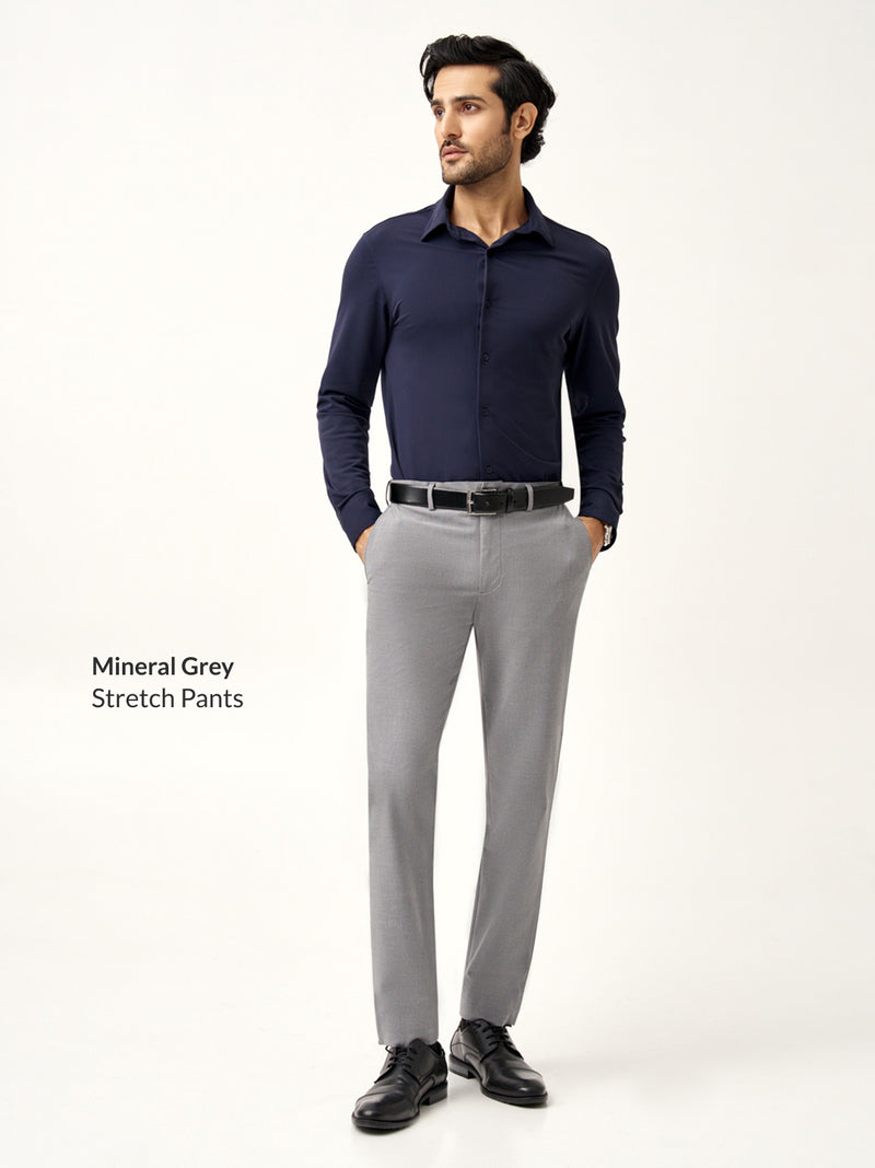 Classic Stretch Formal Pants Bundle of 2