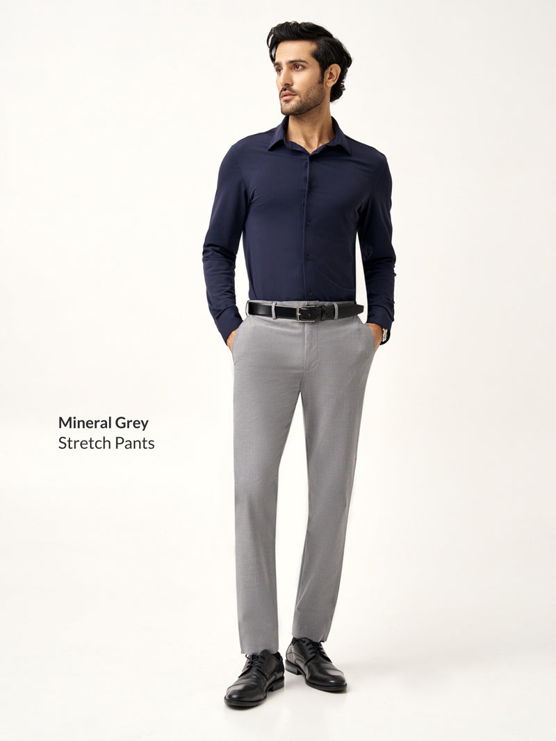 Premium Stretch Formal Pants Bundle of 2