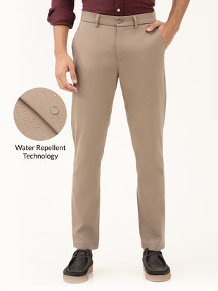 Showerstone Khaki Slim Fit Stretch Chinos