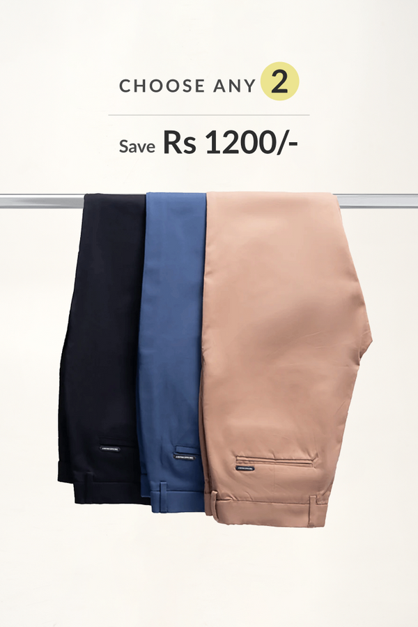 Stretch Chinos Bundle of 2