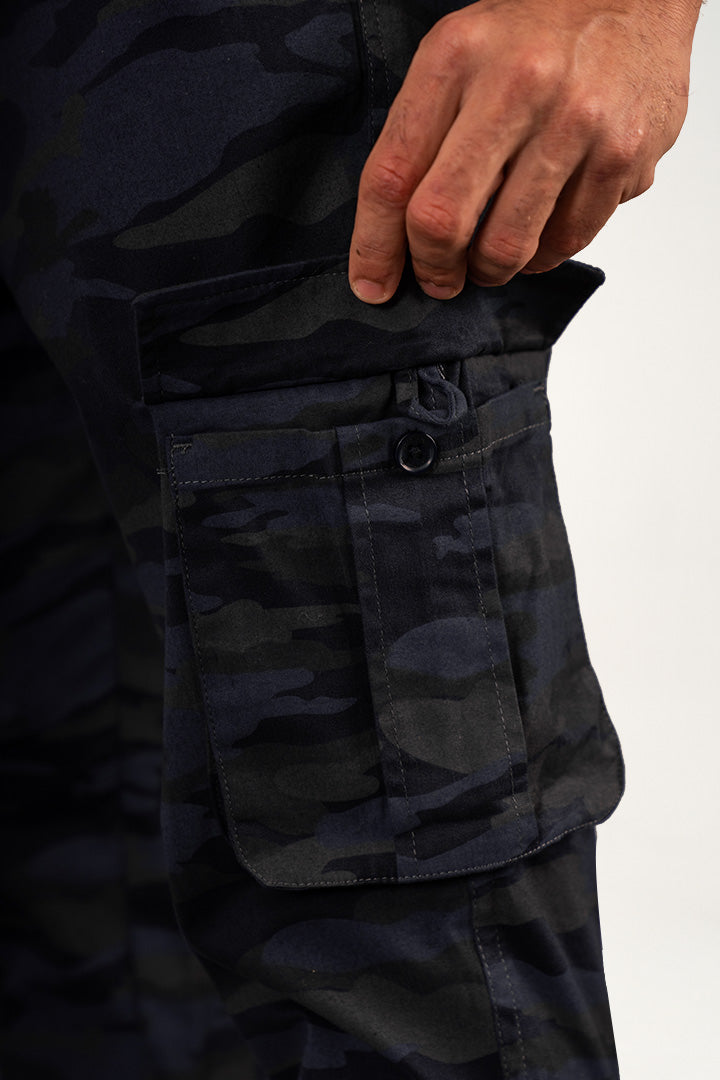 Navy Cargo Pants