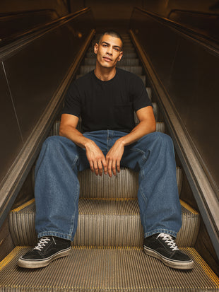 Tempest Blue Baggy Fit Jeans