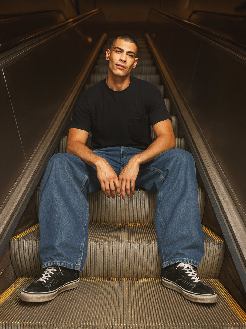 Tempest Blue Baggy Fit Jeans