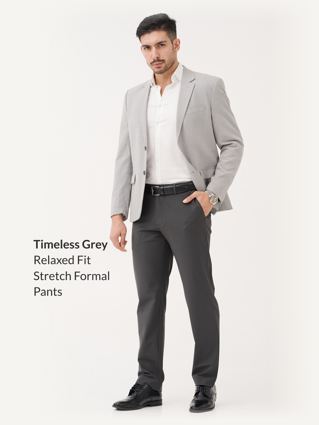 Ready To Wear Relaxed Fit Formal Pants Bundle of 2