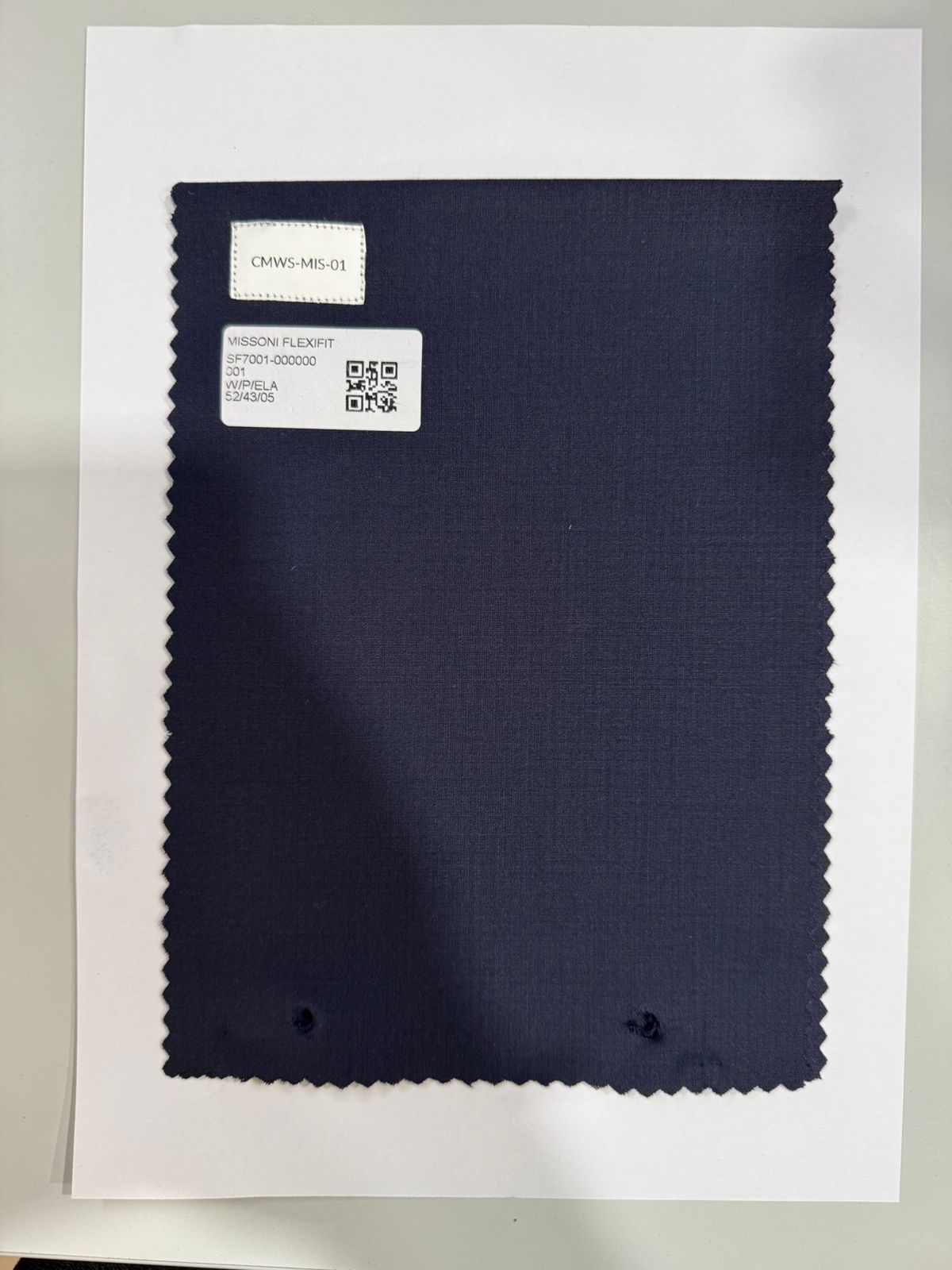 Chairman's Navy Missoni Wool Pant