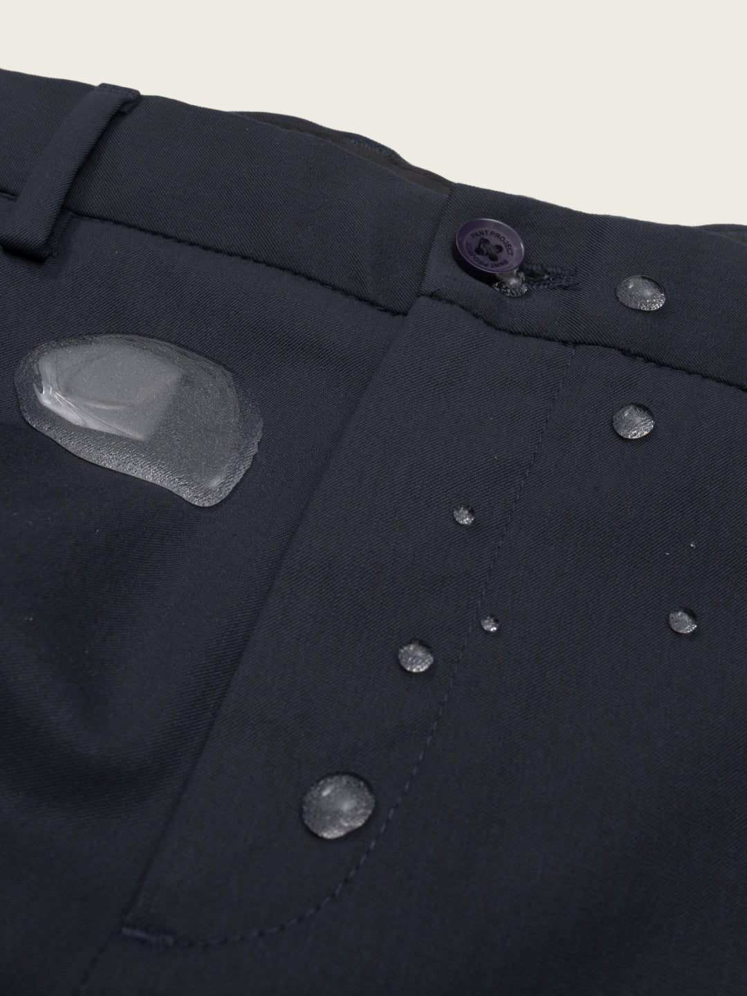 Wind Blue Water Repellant Slim Fit Stretch Formal Pants