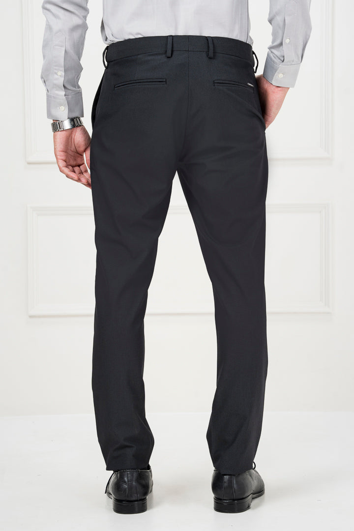 Black Stretch Trousers