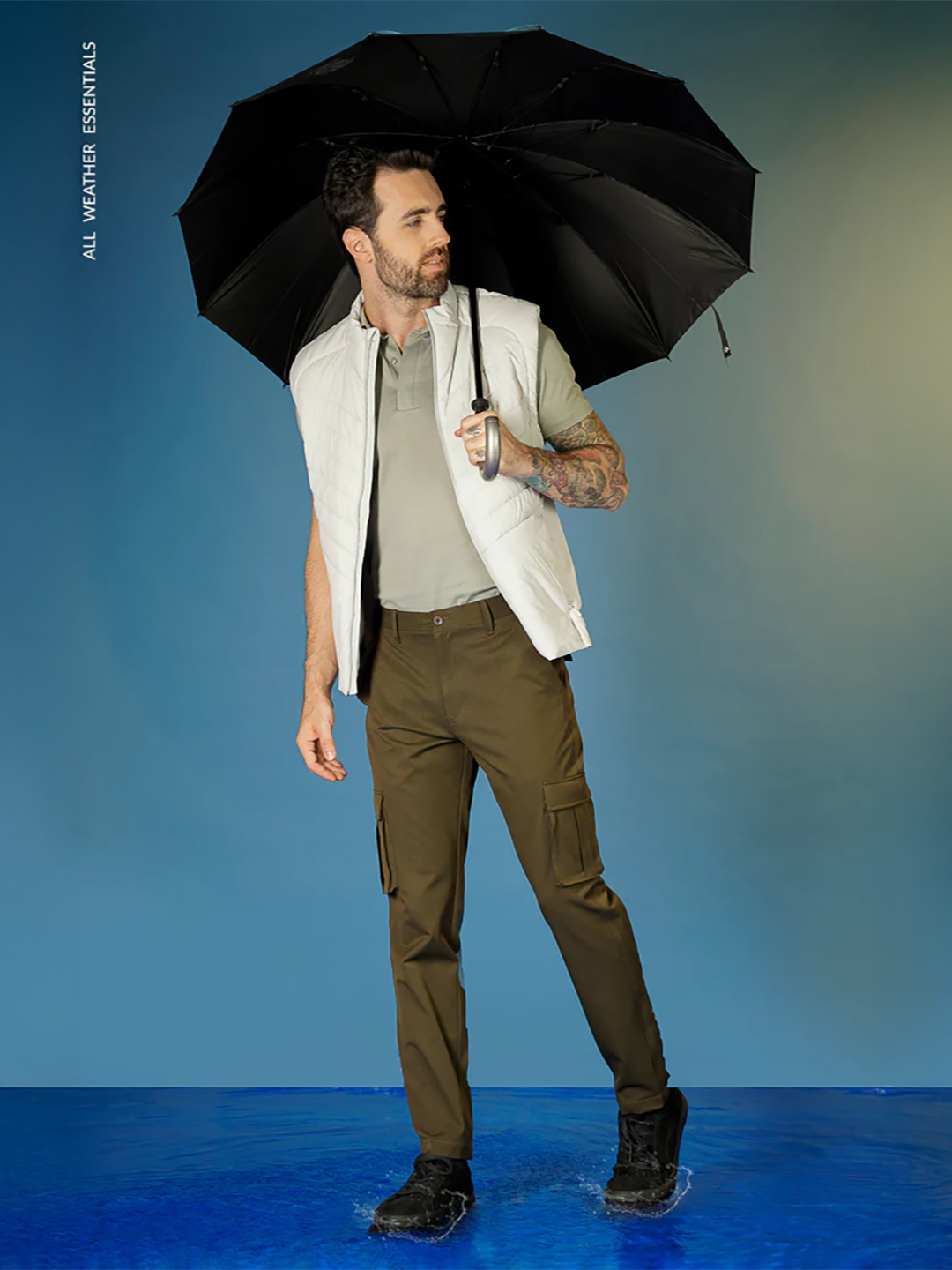 Olive All Weather Stretch Cargo Pants