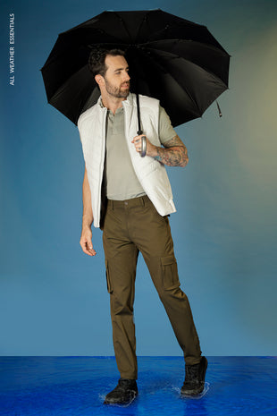 olive essentials cargo pants