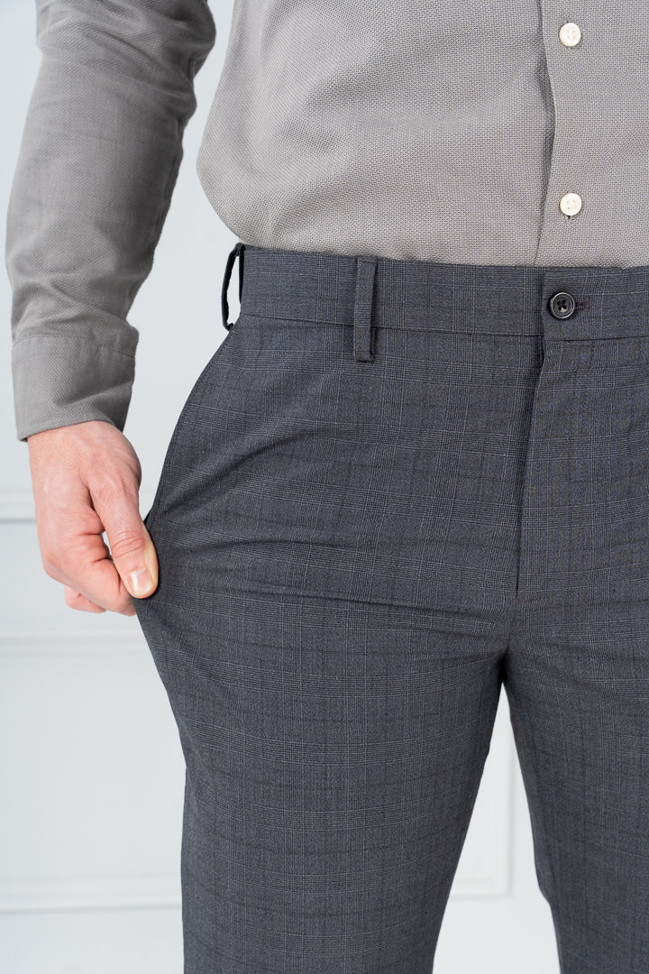 Lava Dark Grey Formal Trouser For Men lava-dark-grey-formal-trouser-for-men