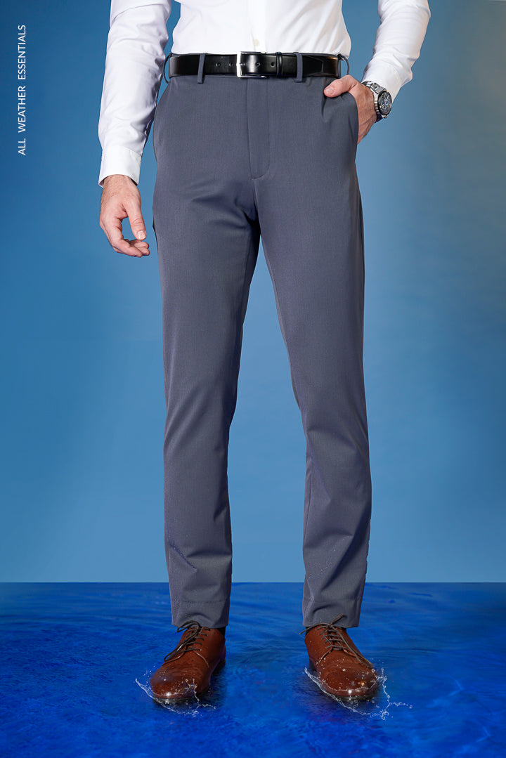 Grey Formal Pants for Men