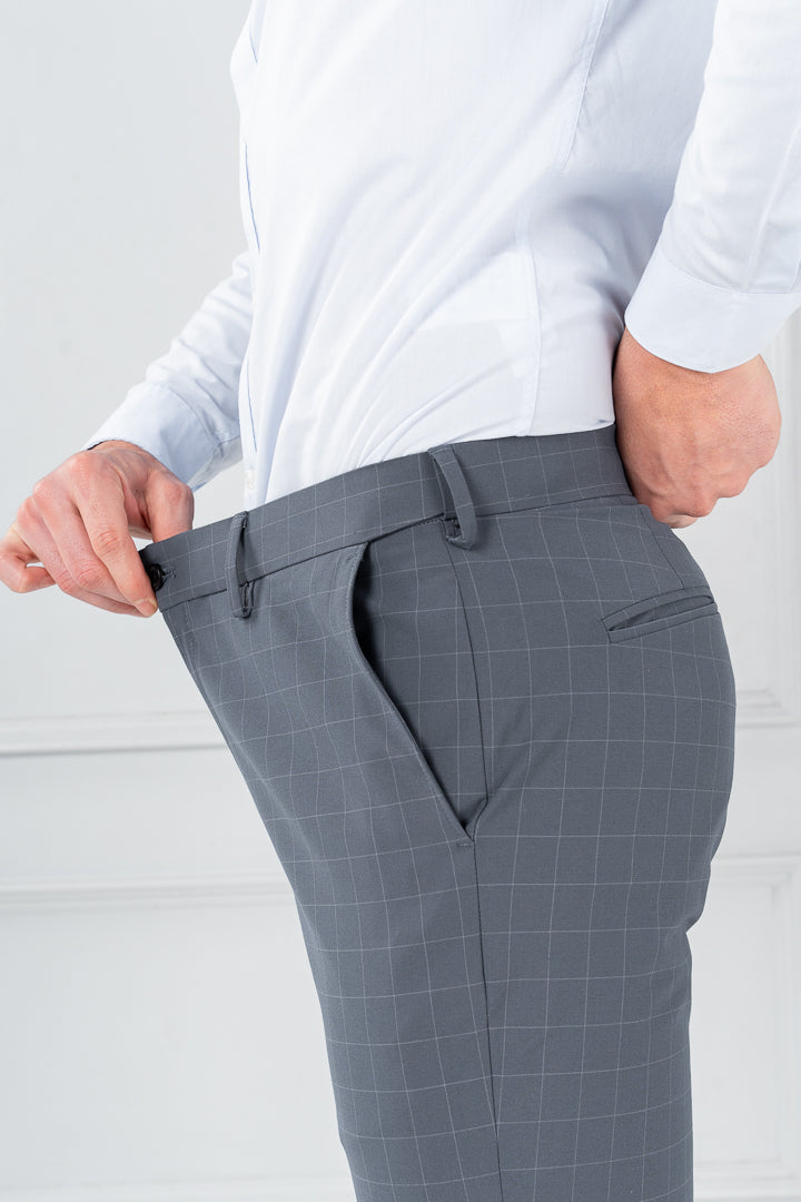 Grey Trousers for Men