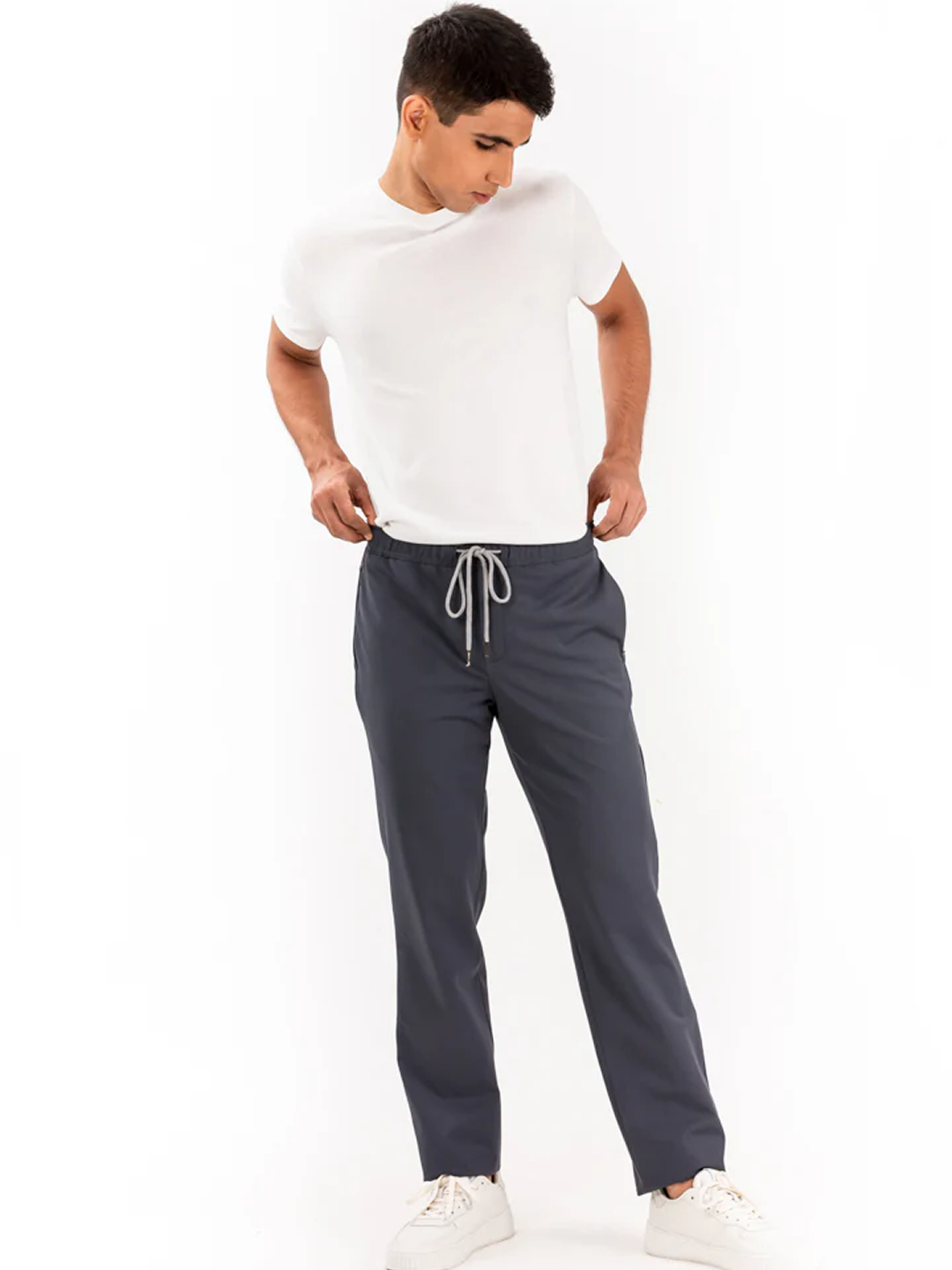 Grey All Weather Stretch Joggers