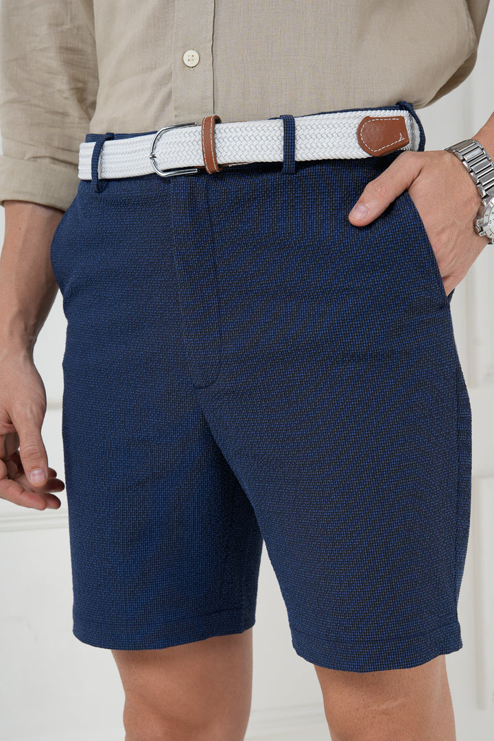 Jodhpur Blue Chino Shorts