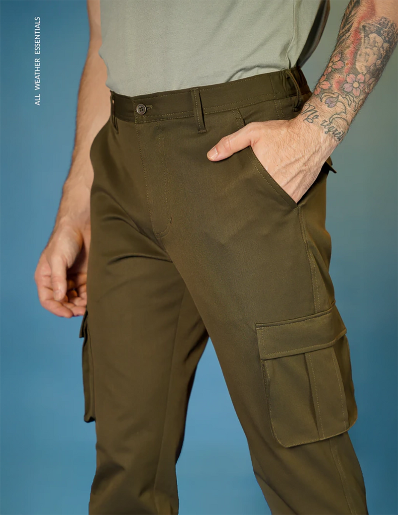 Olive All Weather Stretch Cargo Pants
