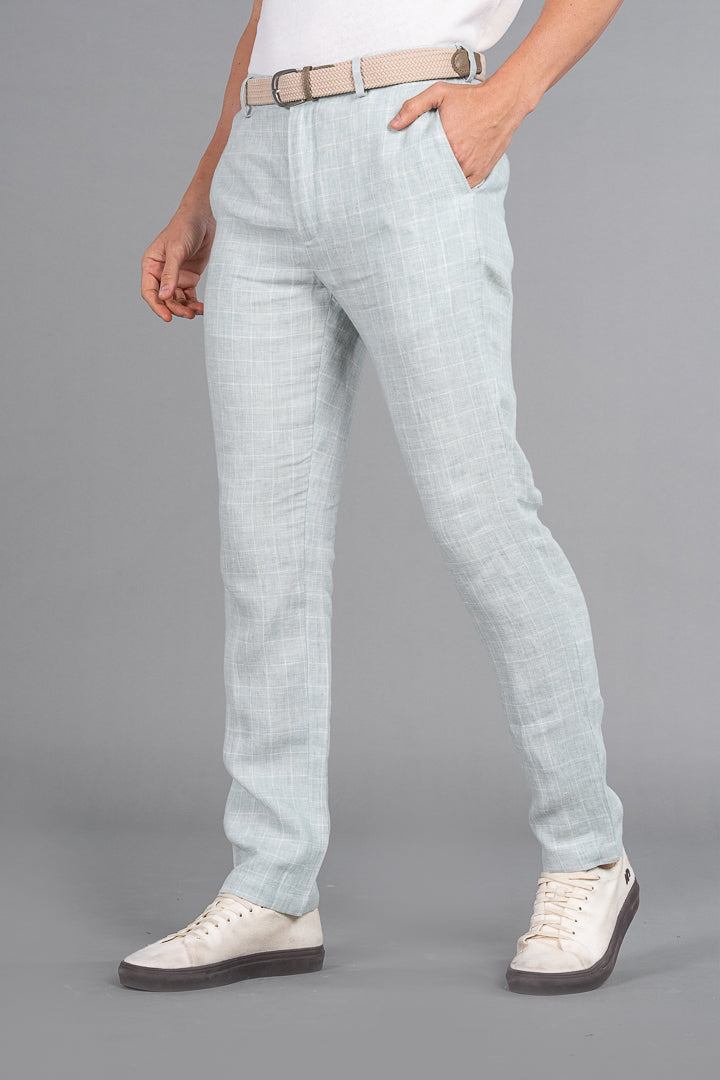 men's pista linen trousers