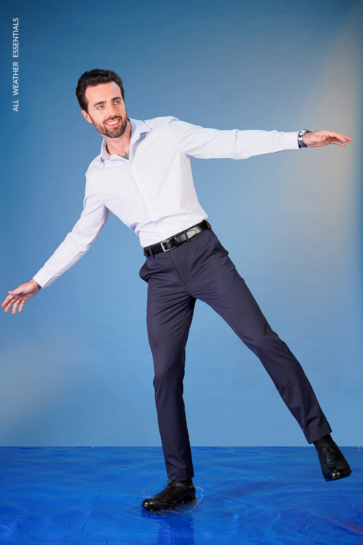 White Shirt And Navy Blue Pant Formal Formal Blue Pant White Shirt