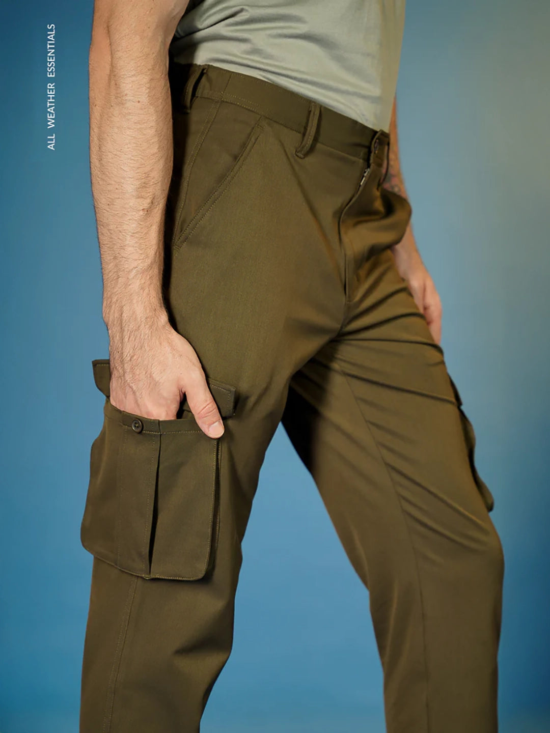 Olive All Weather Stretch Cargo Pants