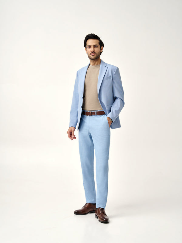 Bali Blue Business Casual Pants