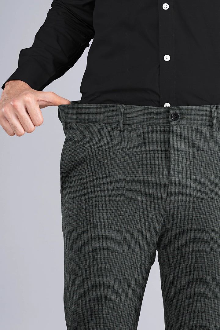 Stretchable Waist Formal Pants