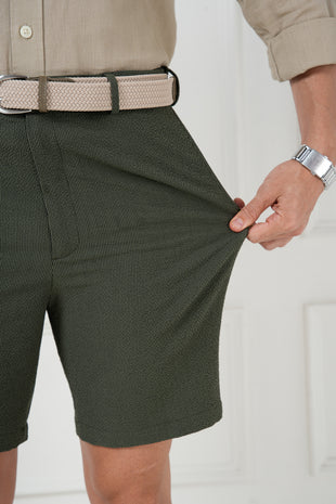 chandigarh stripes chino shorts