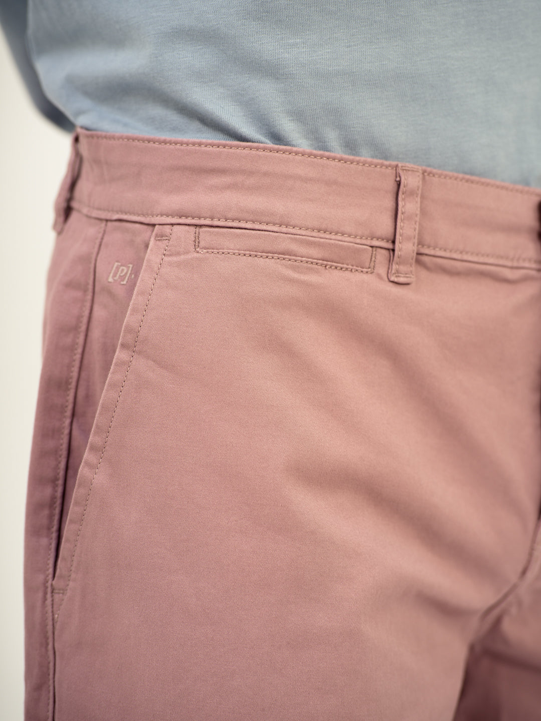 Pablo Pink Stretch Chino Shorts