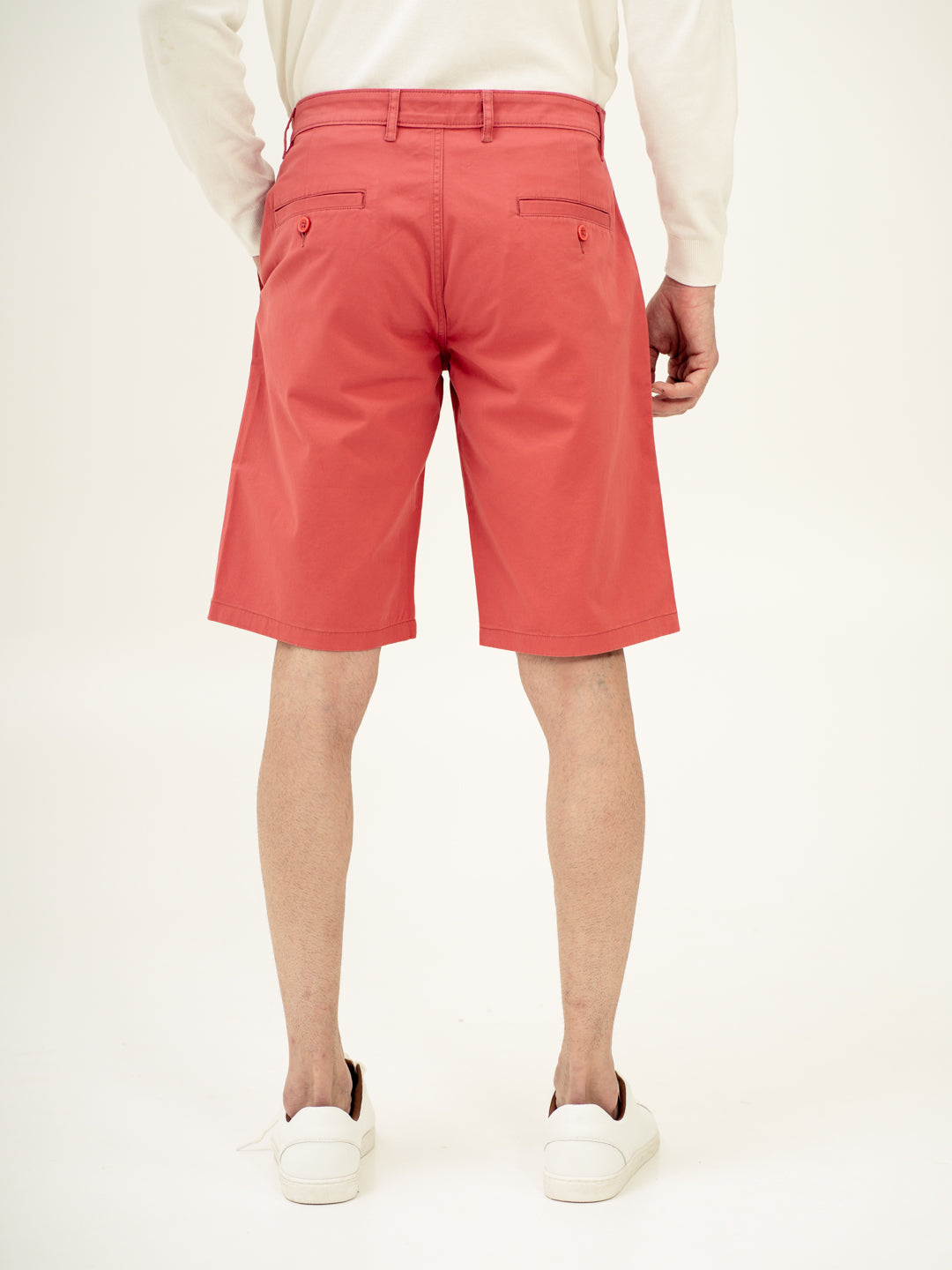 Rosco Red Stretch Chino Shorts