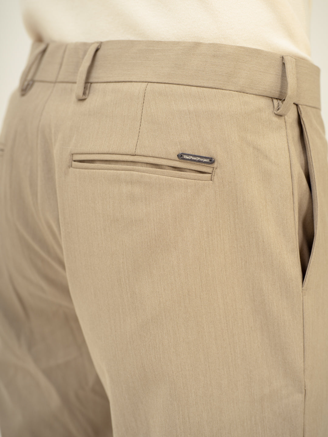 Maverick Khaki Twill Luxury Stretch Pants